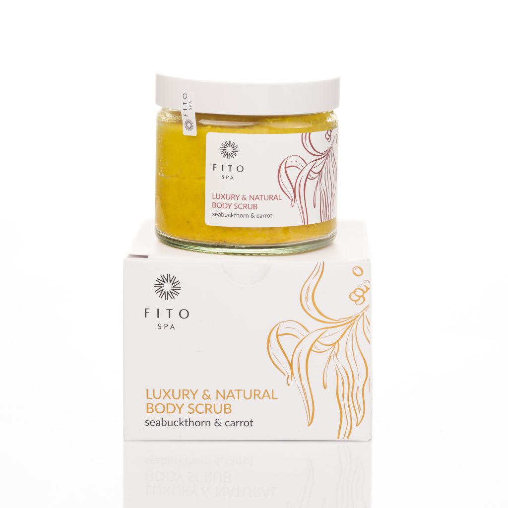 peeling do ciała rokitnik & marchew – linia ROKITNIKOWE LOVE