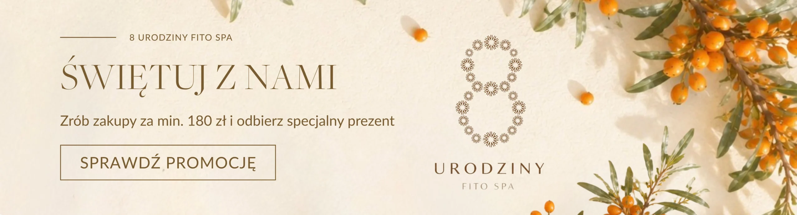 8 urodziny FITO SPA, sprawdź promocję