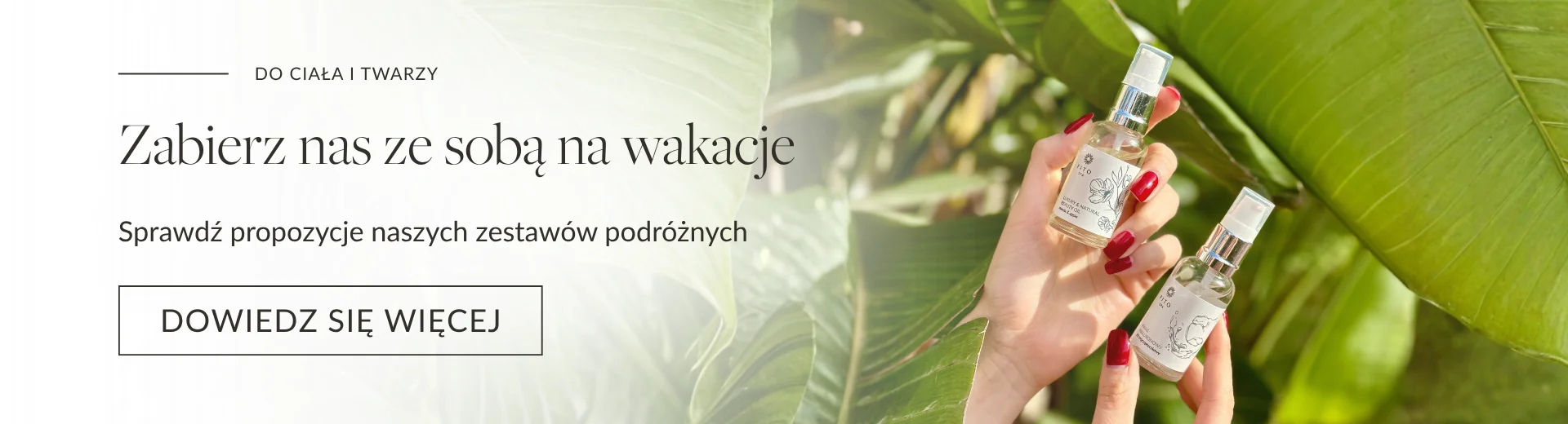 zestaw podróżny face set olej do pielęgnacji i kwas hialuronowy, zabierz na wakacje